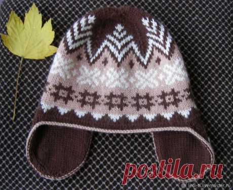 Шапочка "Норд" – купить в интернет-магазине на Ярмарке Мастеров с доставкой - H0JPFRU | Тирасполь