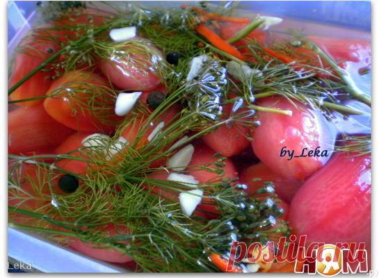 Маринованные помидоры в стиле 