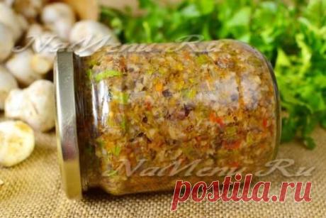 Икра грибная на зиму: рецепт через мясорубку