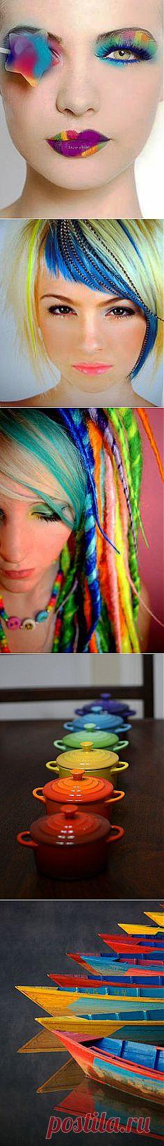 rainbow lashes | Windows to the Soul