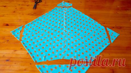 Подметила, как южанки вырезают из ткани квадрат и делают классную вещь всего за 15 минут (края обрабатывают московским швом) | Шебби-Шик | Дзен