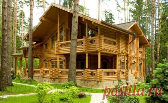 Проект финского дома из клееного бруса 