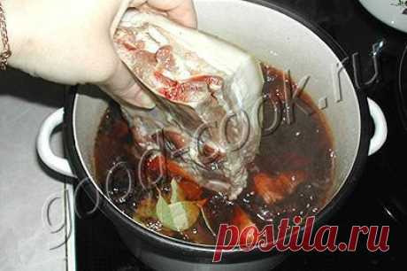 сало в луковой шелухе, рецепт приготовления