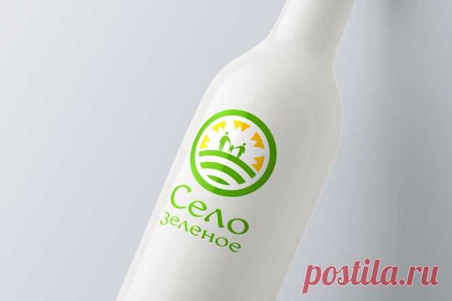 Логотип - Село зеленое. Продукты из деревни.
Деревенские продукты с доставкой на дом.

#logo #design #семья #znak #знак #логотип #лого #солнце #село #зеленый #продукты #экологические #полезно #доставка #Natural #дизайн #ПП #ЗОЖ