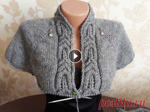 Кардиган спицами. Реглан сверху. Часть 3. Подрезы. Я в соцсетях: Страна Мам ВКонтакте Группа "Вязание" в ВК Инстаграм "Денежный сундучок" для развития канала. Буду благодарна за люб...
