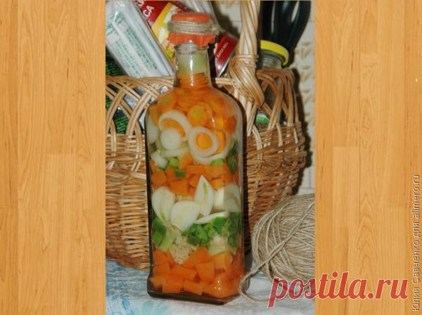 Декоративная бутылочка для кухни | Самоделкино