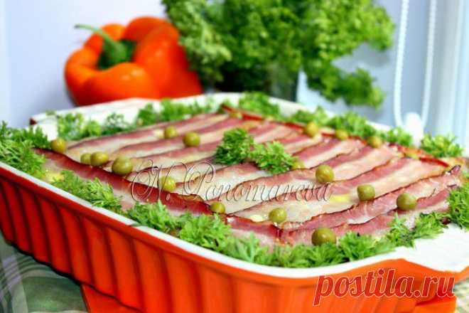 ЗАПЕКАНКА *ПО-РУССКИ* С КАРТОФЕЛЕМ И БЕКОНОМ