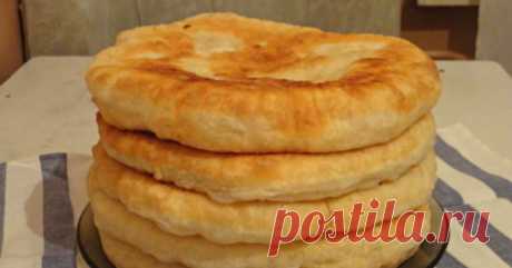 Пушистые лепешки на кефире: вкусно и быстро