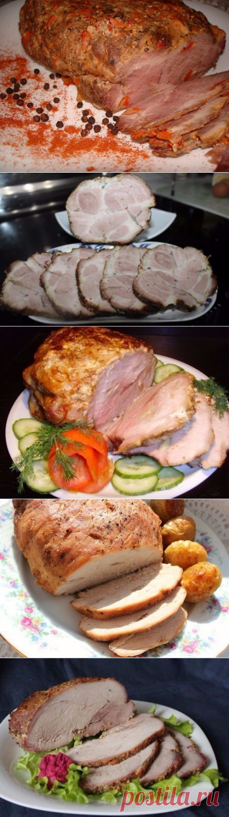 Обалденные рецепты буженины. Домашняя буженина, вместо колбасы!