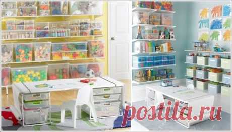 15 идей для хранения вещей. Пригодятся родителям