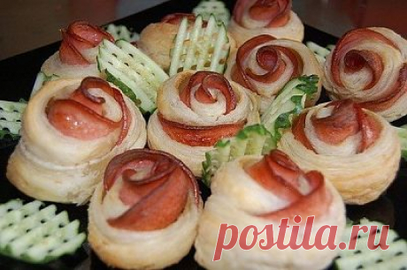 Колбасные &quot;Розочки&quot; - ЖУРНАЛ СО ВКУСОМ