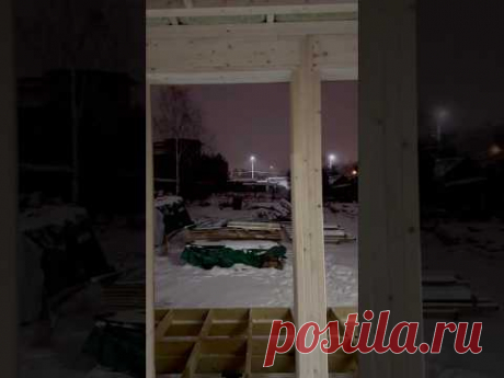 Фронтон дома. Банрхаус. #каркасныйдом #барнхаус #орловпростройку #строительстводомов