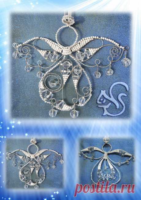 Образец. Проволока, бусины, бисер, стеклярус.

#украшенияинтерьера #handmade #ручнаяработа #подарки #украшения #сделаноруками #авторскиеукрашения #мояработа #аксессуары #весна #интерьер #бисер #стеклярус #проволока #бусины #handcrafted #art #mywork #beautiful #bead