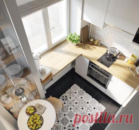 Как им это удалось? Топ-7 маленьких кухонь, в которых все нравится - Квартира, дом, дача - медиаплатформа МирТесен