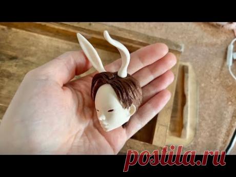 ПАРИК из АКРИЛОВОЙ пряжи/Acrylic WIG