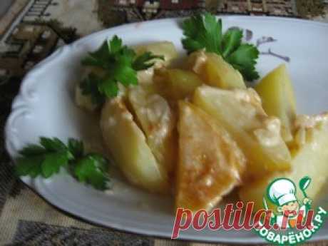 Картофель в молоке - кулинарный рецепт