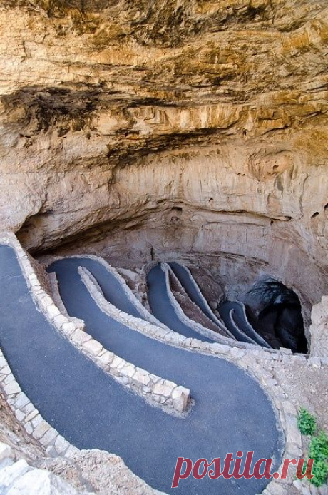 Carlsbad Caverns, New Mexico. (Карсбадские пещеры)