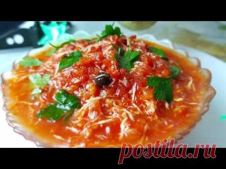 Хреновина к мясу, цыганка готовит. Как быстро приготовить хреновину. Gipsy cuisine.