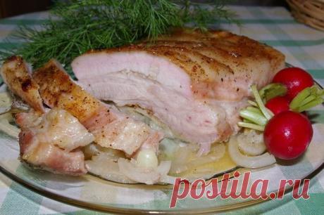 Грудинка Лукочесночная | Самые вкусные рецепты