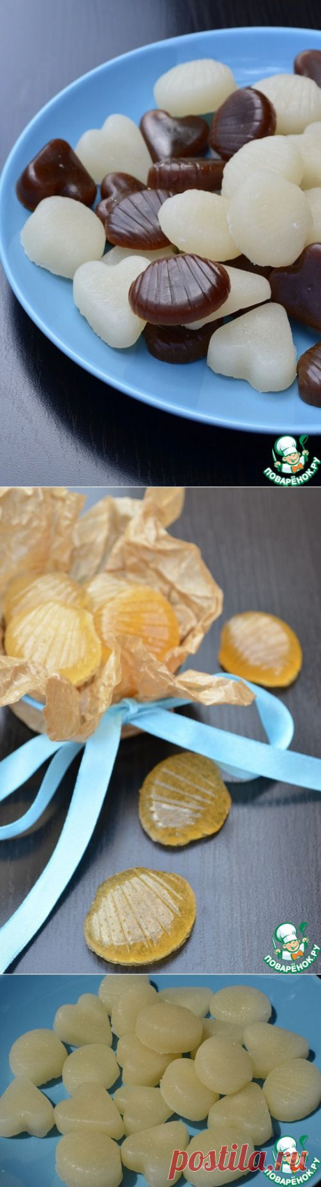 Сахарные конфеты (леденцы) - кулинарный рецепт