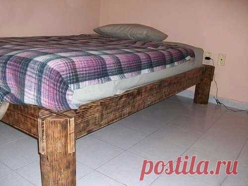Кровать из дерева своими руками — DIYIdeas