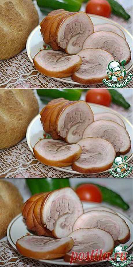 Рулет из свиной рульки в мультиварке - кулинарный рецепт