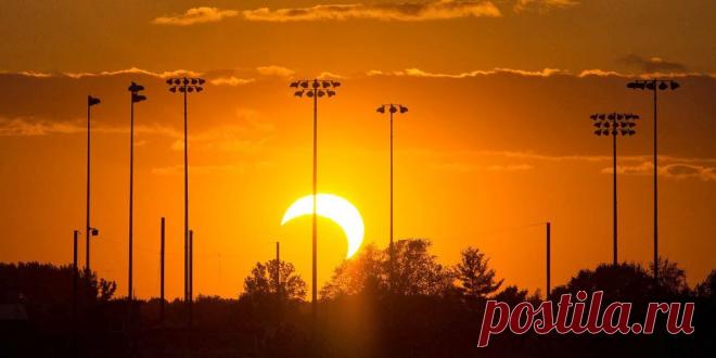 солнечное затмение