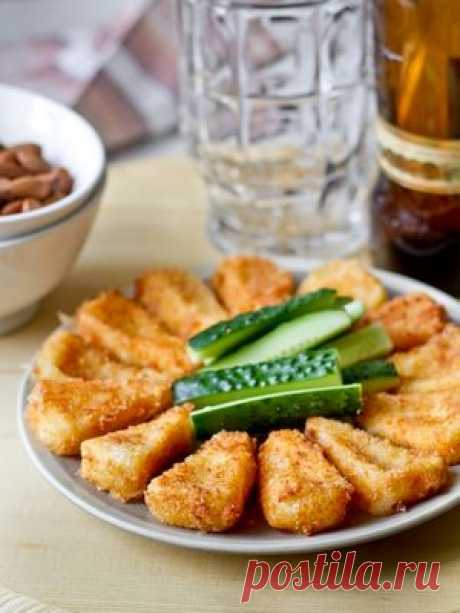Рецепт жареного сулугуни в хрустящей сырной панировке с фото пошагово на Вкусном Блоге