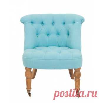 Кресло Aviana Blue YF-1901-T голубое. Дизайнерские кресла купить в Москве - цены на кресло элитное в каталоге интернет-магазина ForestGum