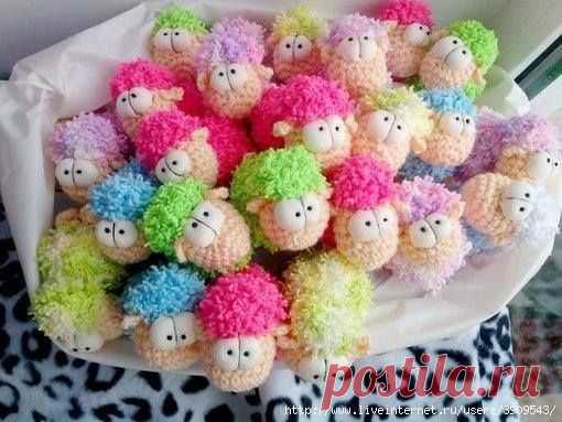 Краткий МК по маленьким барашкам, ВЯЗАНИЕ, Самые популярные новости бесплатно на OnlainNews.ru