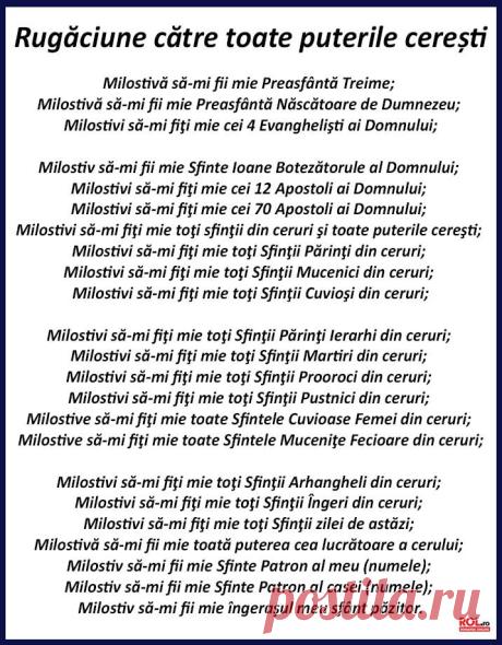 Sfantul Nectarie - Rugăciune către toate Puterile Cerești