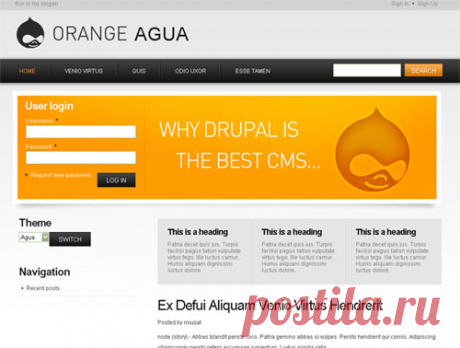 4drupal.ru Темы и модули Drupal на русском. | - всё для CMF Drupal (Друпал).