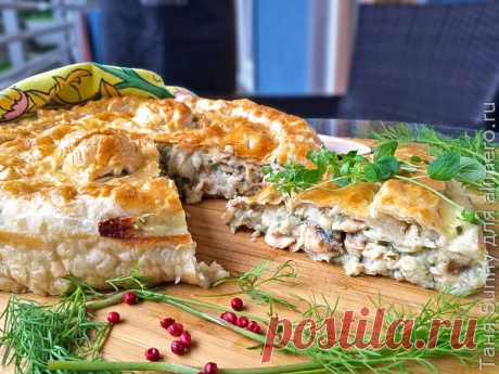 Ленивый рыбный пирог, просто и очень вкусно!!!