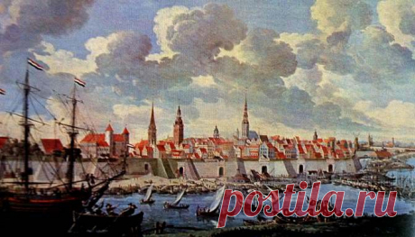 Рига, 31 мая 1789 &quot;...Лишь только въедешь в Ригу, увидишь, что это торговый город, - много лавок, много народа - река покрыта кораблями и судами разных наций - биржа полна. Везде слышишь немецкий язык - где-где - русский, и везде требуют не рублей, а талеров. Город не очень красив; улицы узки - но много каменного строения, и есть хорошие дома... Я ещё не выехал из России, но давно уже в чужих краях, потому что давно с вами расстался&quot;.