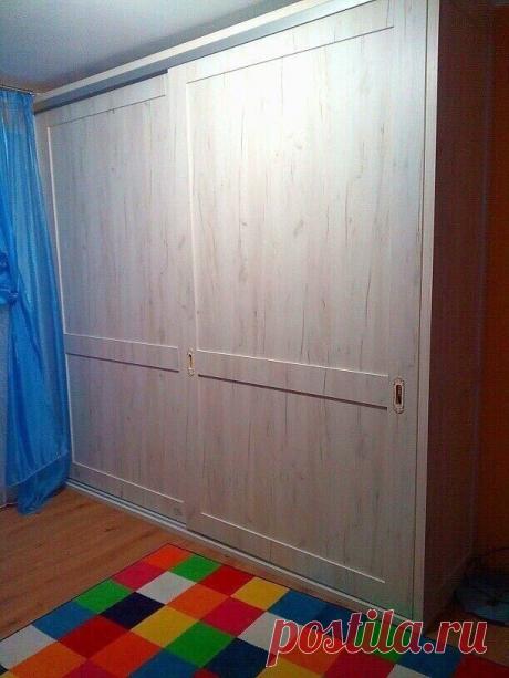 Муж весь шкаф придумал и сделал сам! Оцените его труд;)