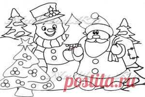 Трафареты оленей на Новый год, шаблоны для вырезания