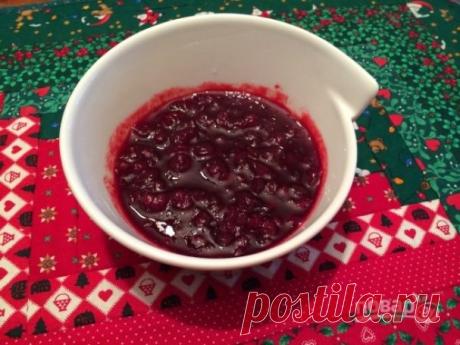 Соус из брусники к мясу - пошаговый рецепт с фото на Повар.ру