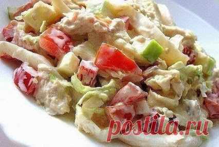 ПОТРЯСНЫЙ САЛАТ ПЕКИНСКАЯ КАПУСТА+КУРИЦА+КАЛЬМАРЫ
Готовим Вместе + – Google+