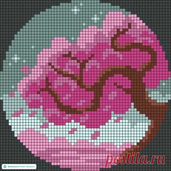 🦋🌶 Вышивка крестом: пейзаж