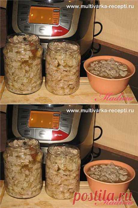 Тушенка домашняя в мультиварке, рецепт домашней тушенки в мультиварке |