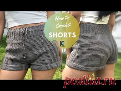 How to Crochet Shorts | Beginner friendly crochet shorts ( FREE PATTERN XS-XXL )