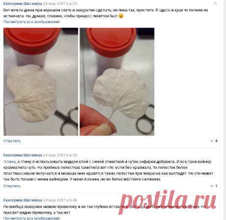 Флешмоб Гортензия | Цветы из холодного фарфора и полимерной глины