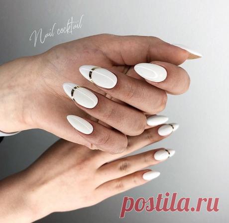 Лаконичный маникюр: 40 идей, которые прекрасно сочетаются с повседневными образами | Новости моды