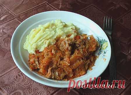 Капуста тушеная в мультиварке