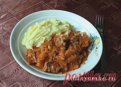 Капуста тушеная в мультиварке