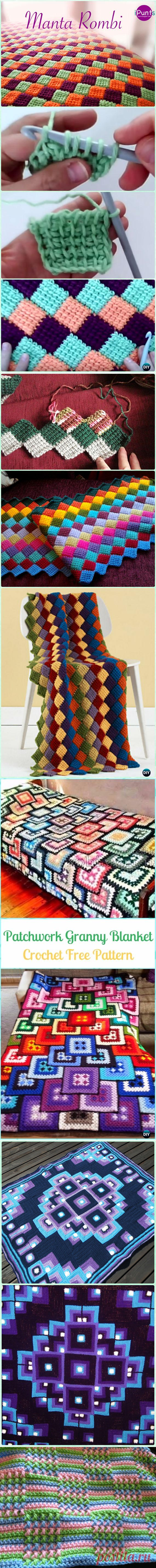 Crochet Block Blanket Free Patterns