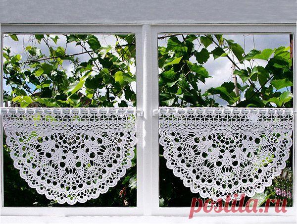 шторы вязанные крючком - Поиск в Google