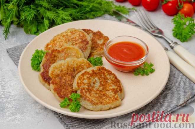 Рецепт: Постные картофельные драники на RussianFood.com
