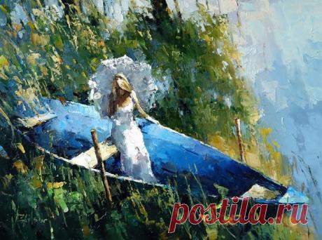 Алексей Зайцев. Живопись мастихином | Usenkomaxim.ru