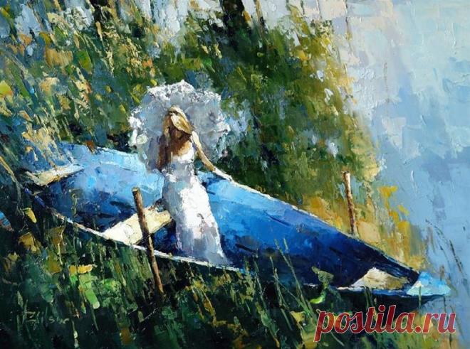 Алексей Зайцев. Живопись мастихином | Usenkomaxim.ru